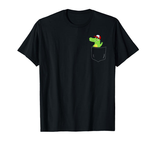 Cool Crocodile Art For Men Women Kids Gator Lover Crocodile T-Shirt