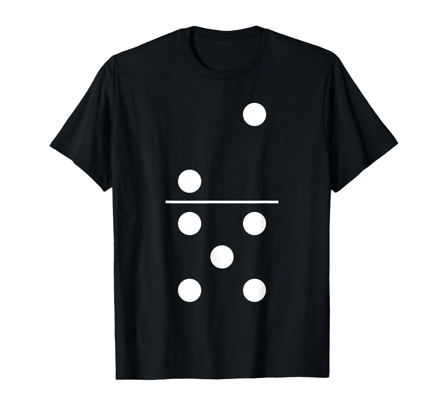 Domino Game 5 2 Funny Halloween Group Costume Shirt Gift T-Shirt