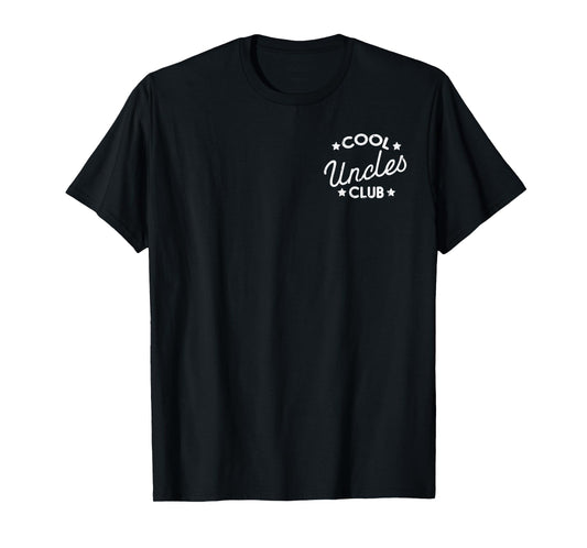 Cool Uncles Club Pocket Funny Fathers Day Best Uncle Men T-Shirt