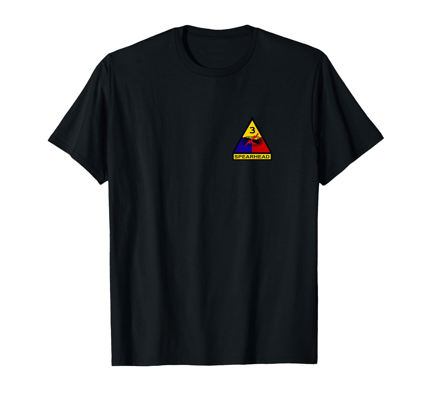 3rd Armored Division Old Ironsides Pocket Veterans Day Xmas T-Shirt