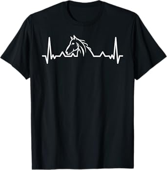 Cool Horse Design For Men Women Equestrian Horseback Riding T-Shirt