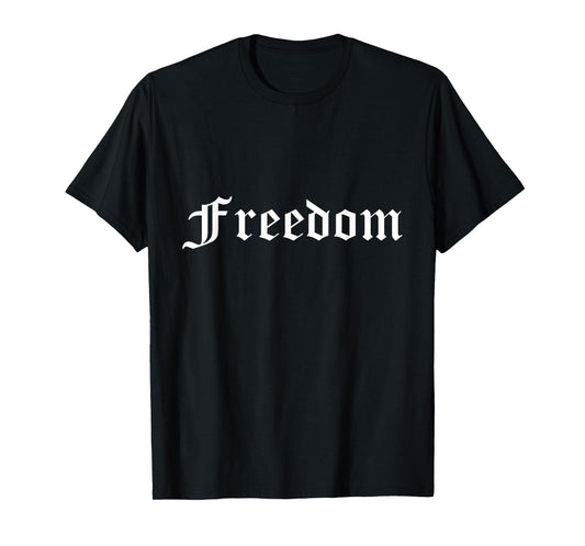 Freedom Pride Medieval Old English T-Shirt