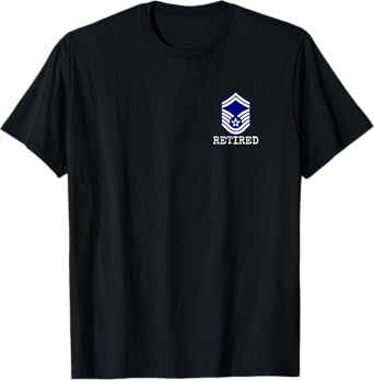Air Force Retired E8 Senior Master Sergeant T-Shirt