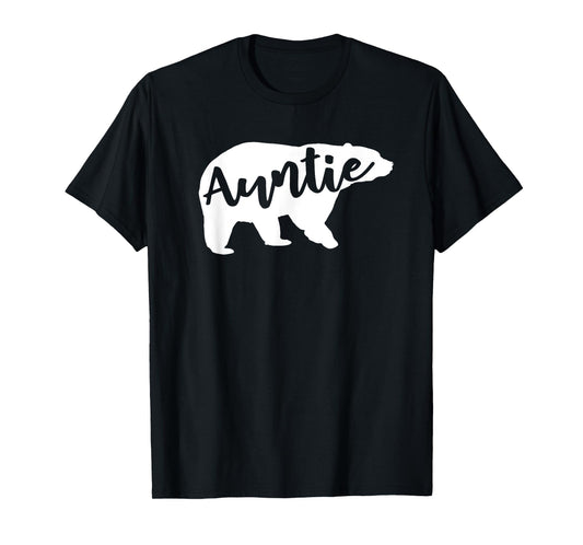 Auntie Bear Aunt Life Camping T-Shirt