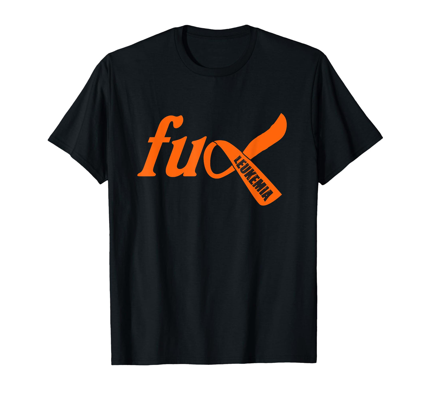 Funny Fuck Leukemia Cancer Awareness Ribbon Gifts T-Shirt