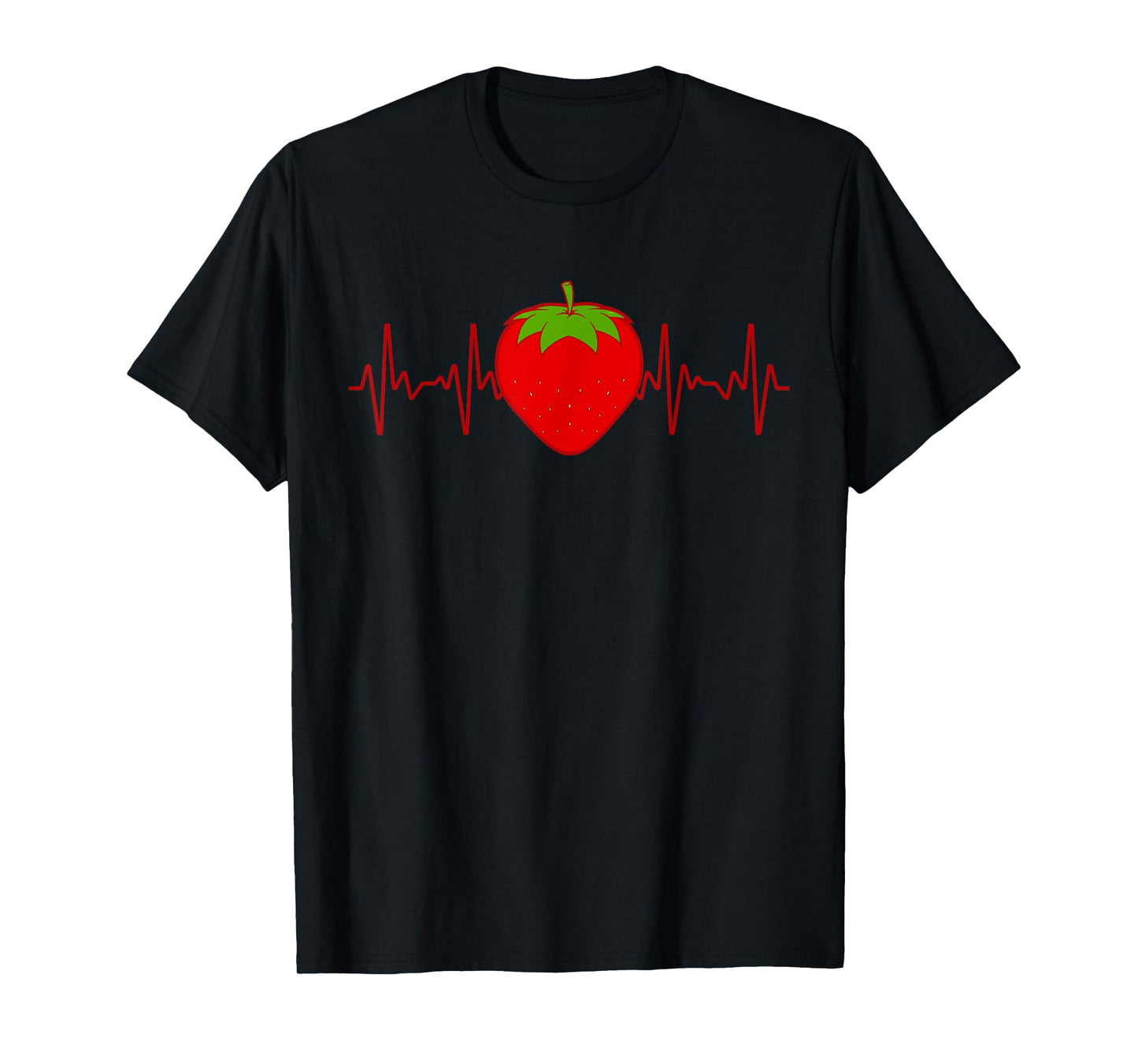 Cute Strawberrry Design For Men Women Strawberry Fruit Lover T-Shirt