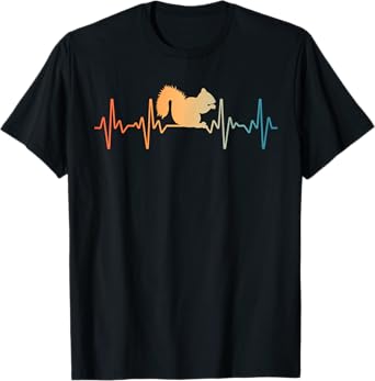 Funny Squirrel Designs For Kids Men Women Chipmunk Squirrel T-Shirt