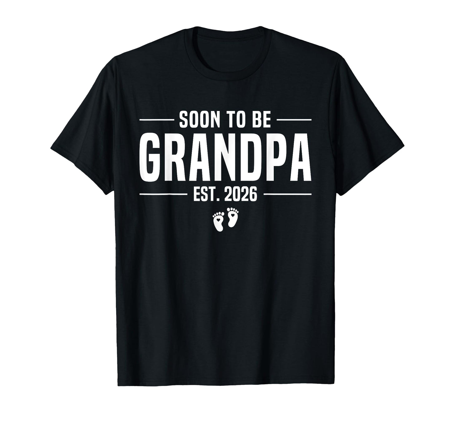Soon to be Grandpa 2026 Loading Promoted to Grandpa 2026 T-Shirt
