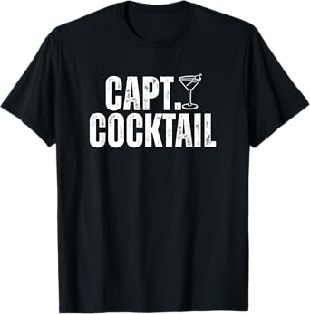 Capt. Cocktail - Captain Cocktail T-Shirt