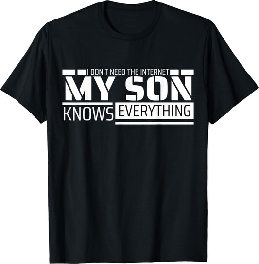 Funny Dad Shirt From Son Men Funny Fathers Day Dad T-Shirt