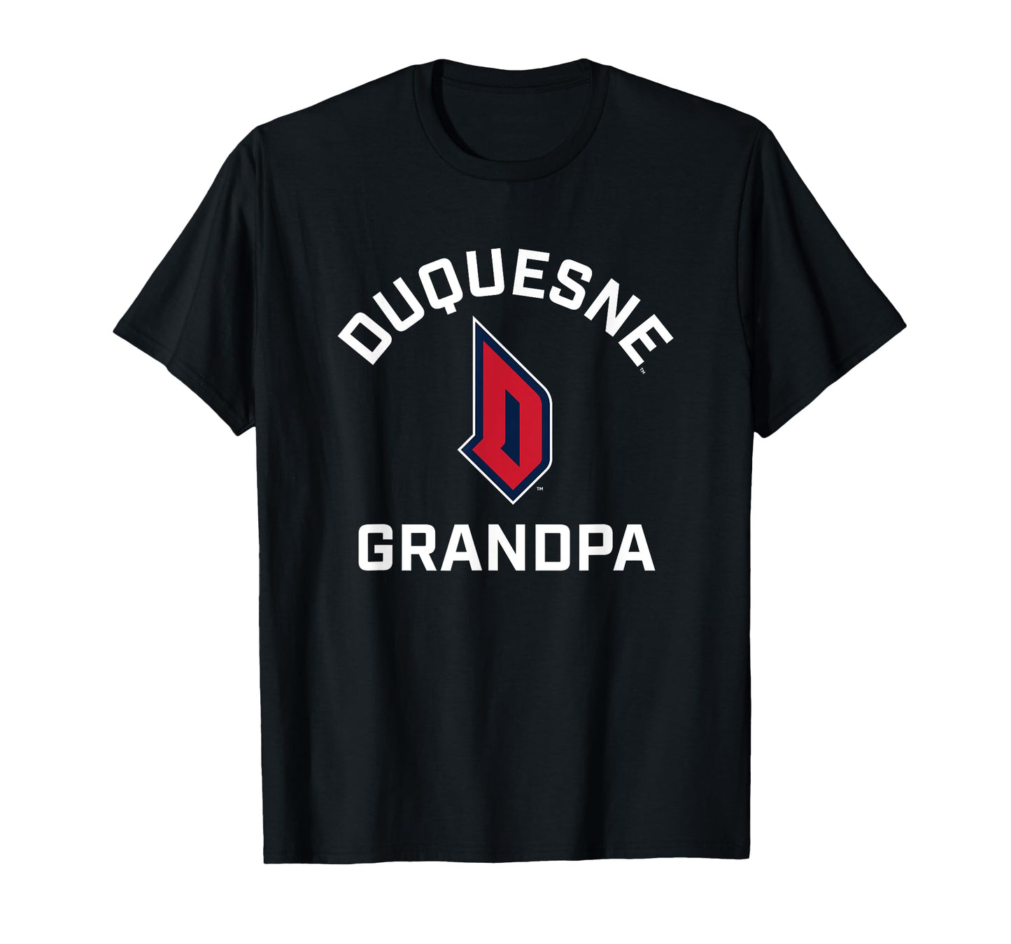 Duquesne University Dukes Arched Grandpa T-Shirt