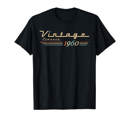 Vintage 65th Birthday Decorations Vintage 1960 65 Years Old T-Shirt