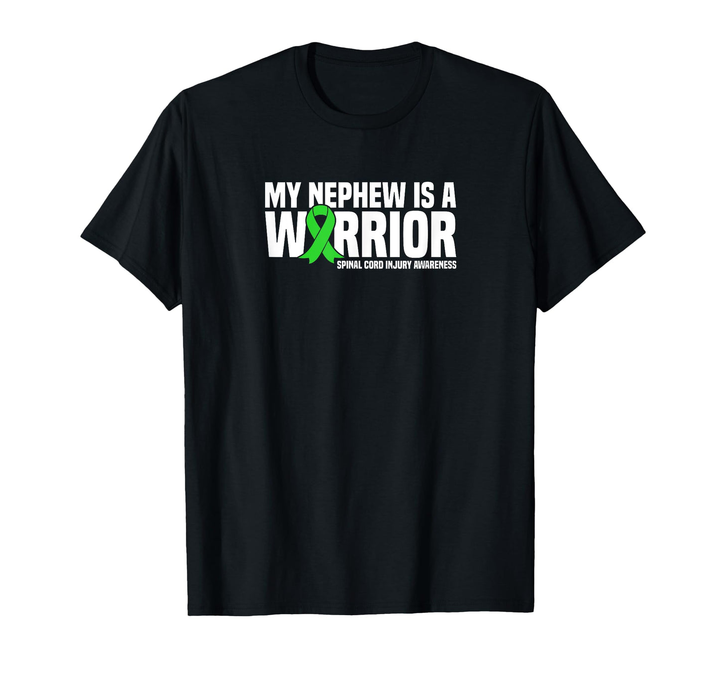 My Nephew is a Warrior Spinal Cord Injury Awareness T-Shirt