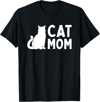Best Cat Mom Mothers Day Women Wife Kitty Mommy Mama T-Shirt