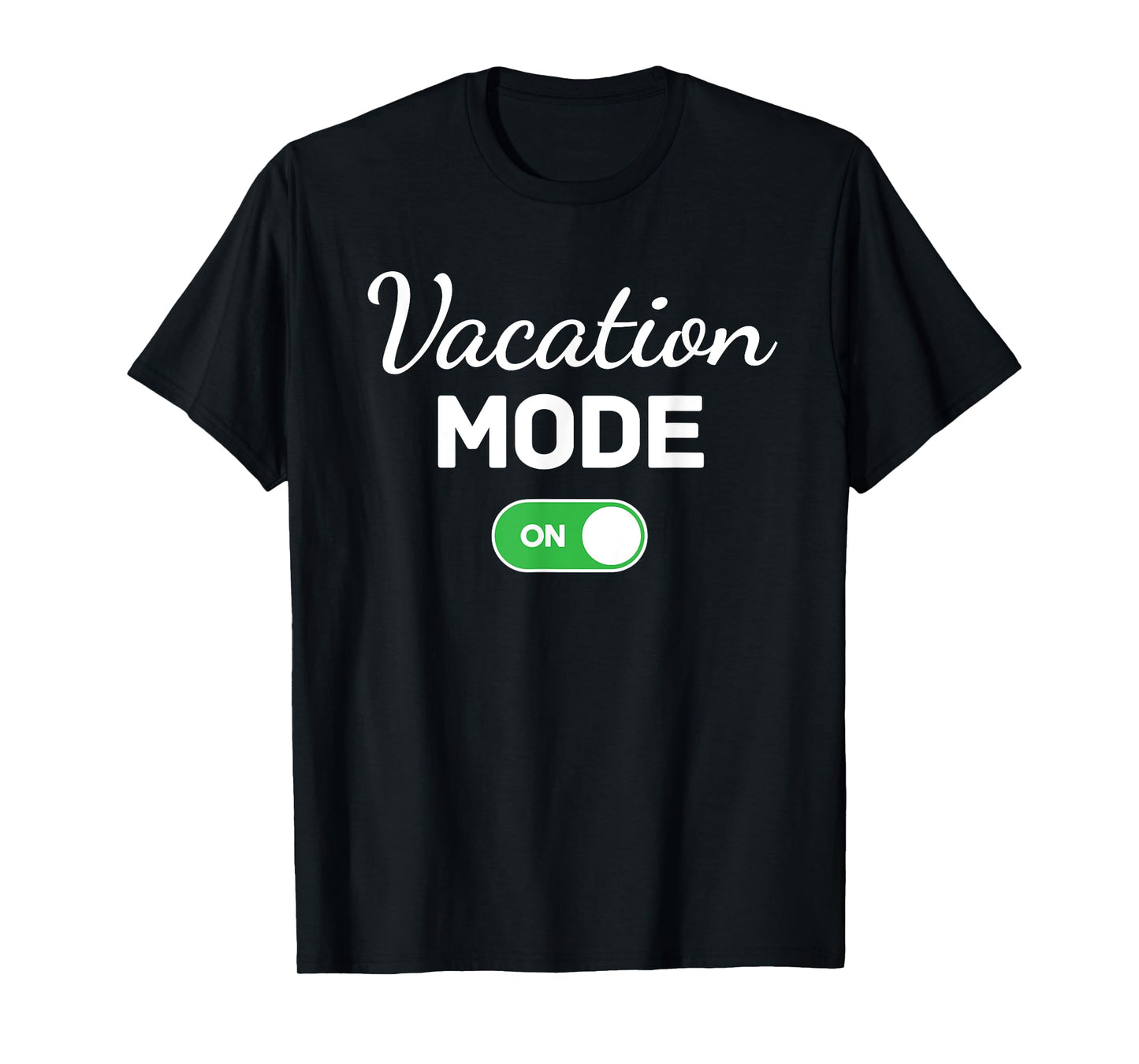 Vacation Mode On Beach Trip Funny Family Matching Group T-Shirt for Men Women Girls Kids