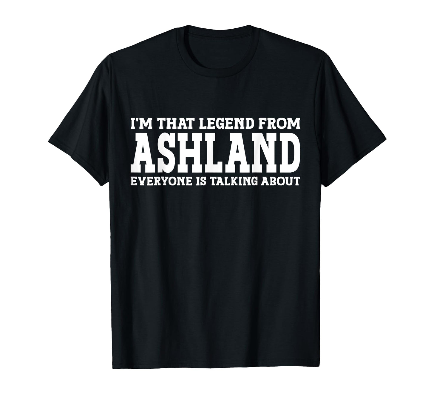 Ashland Hometown WI Wisconsin Home Roots Funny City Ashland T-Shirt