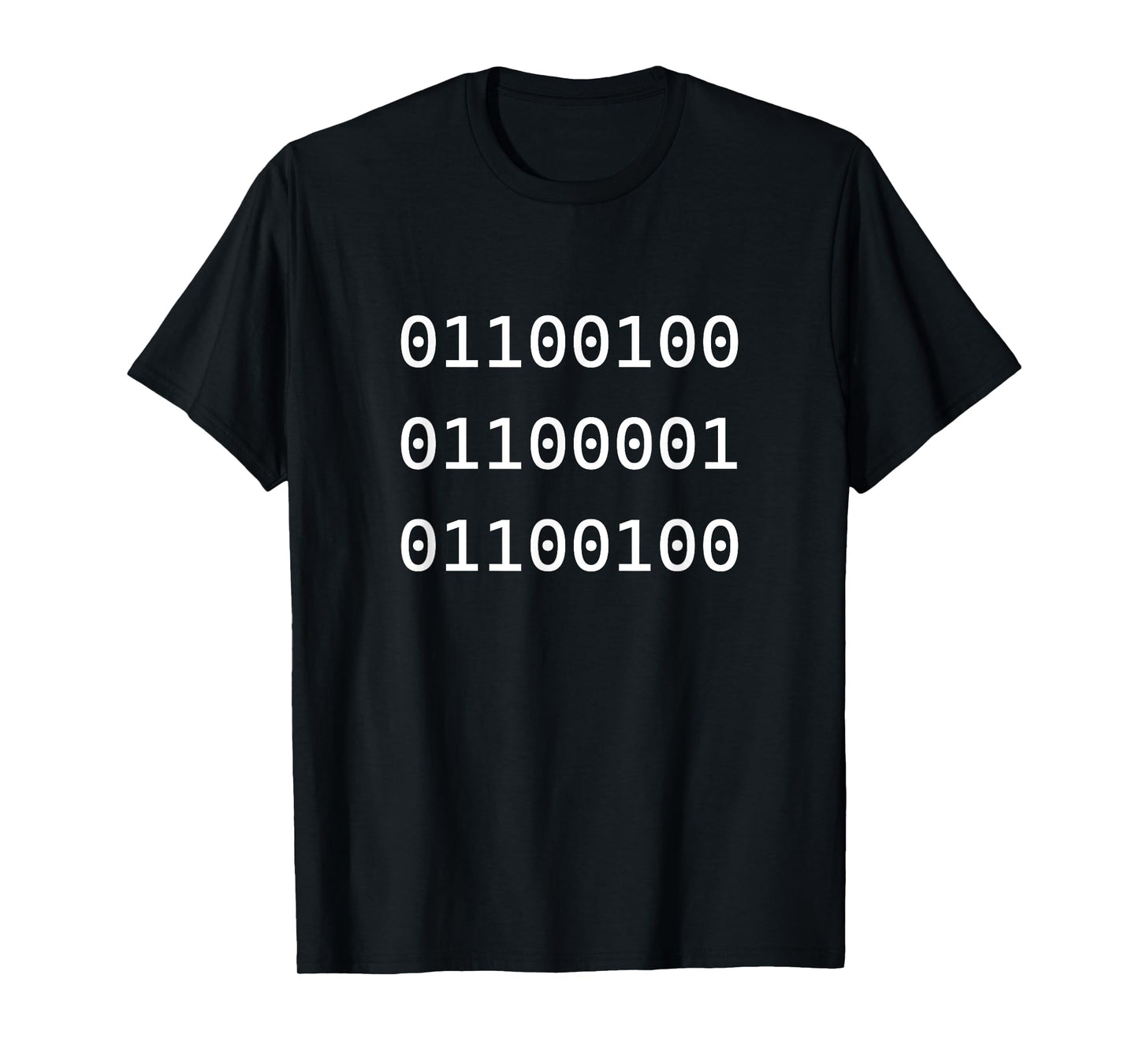 Father's Day Humor Dad in Binary Code for Geeky Computer T-Shirt