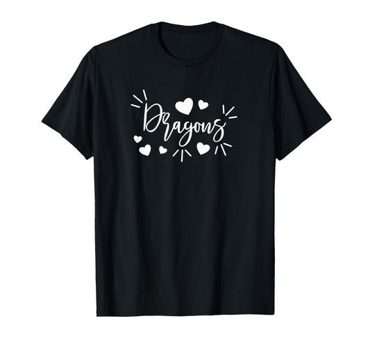 AS tees Dragons sports team mascot T-Shirt