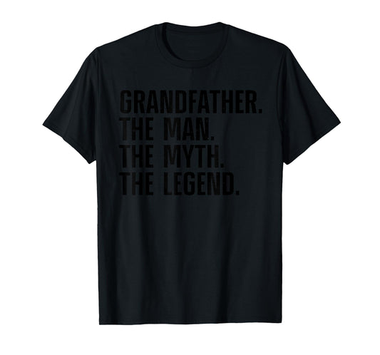 Funny Grandfather Art For Grandpa From Grandkids Grandfather T-Shirt