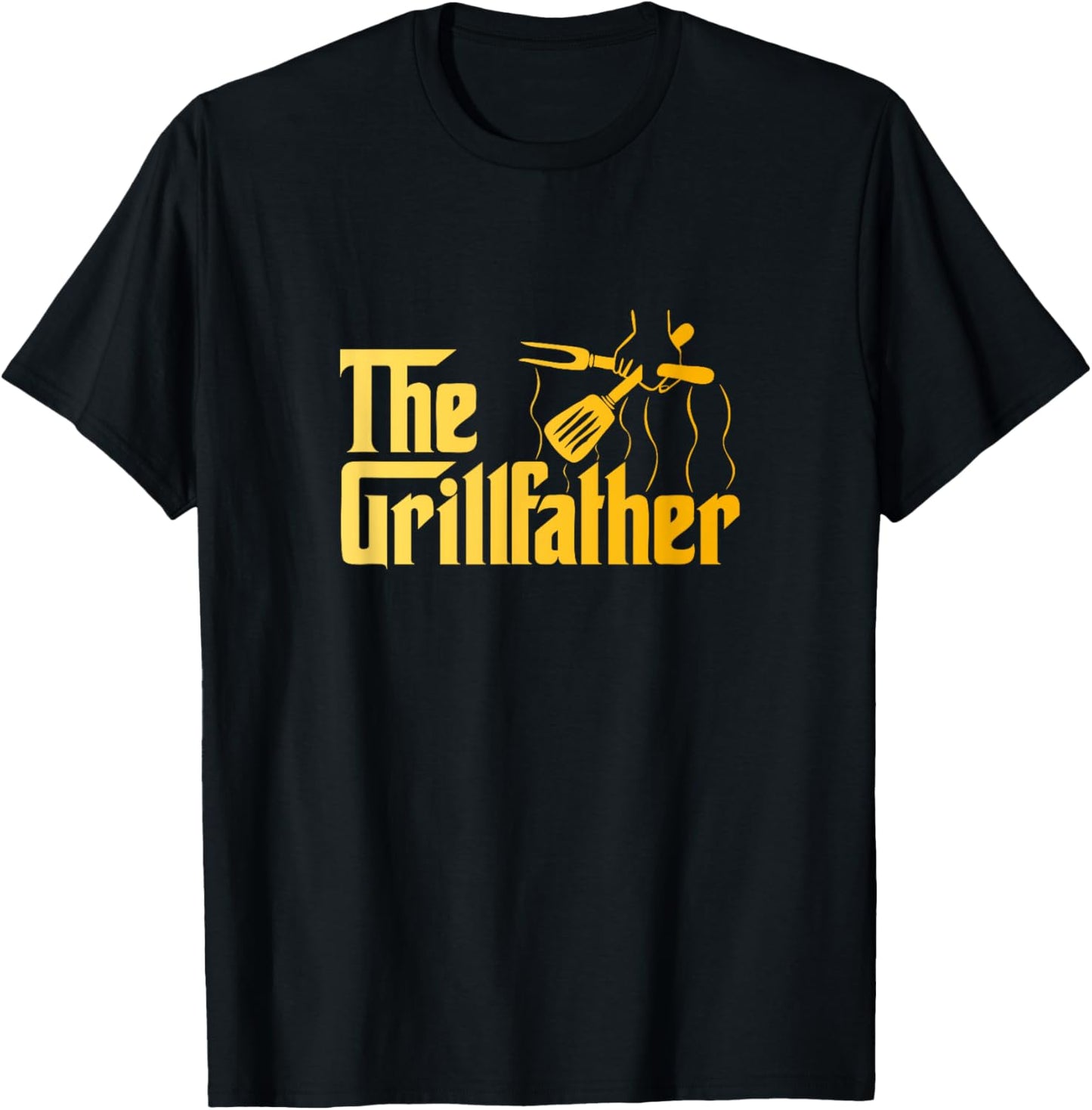 The Grillfather BBQ Grill & Smoker | Barbecue Chef T-Shirt