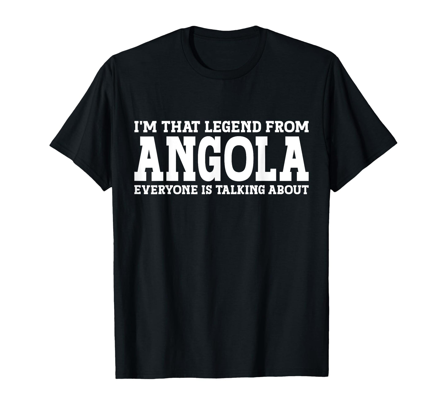 Angola Hometown IN Indiana Home Roots Funny City Angola T-Shirt