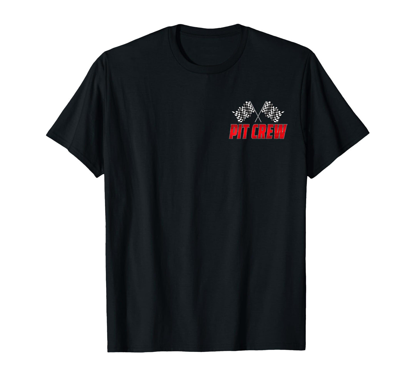 Pit Crew Birthday Family Matching Race Car Racing Party T-Shirt