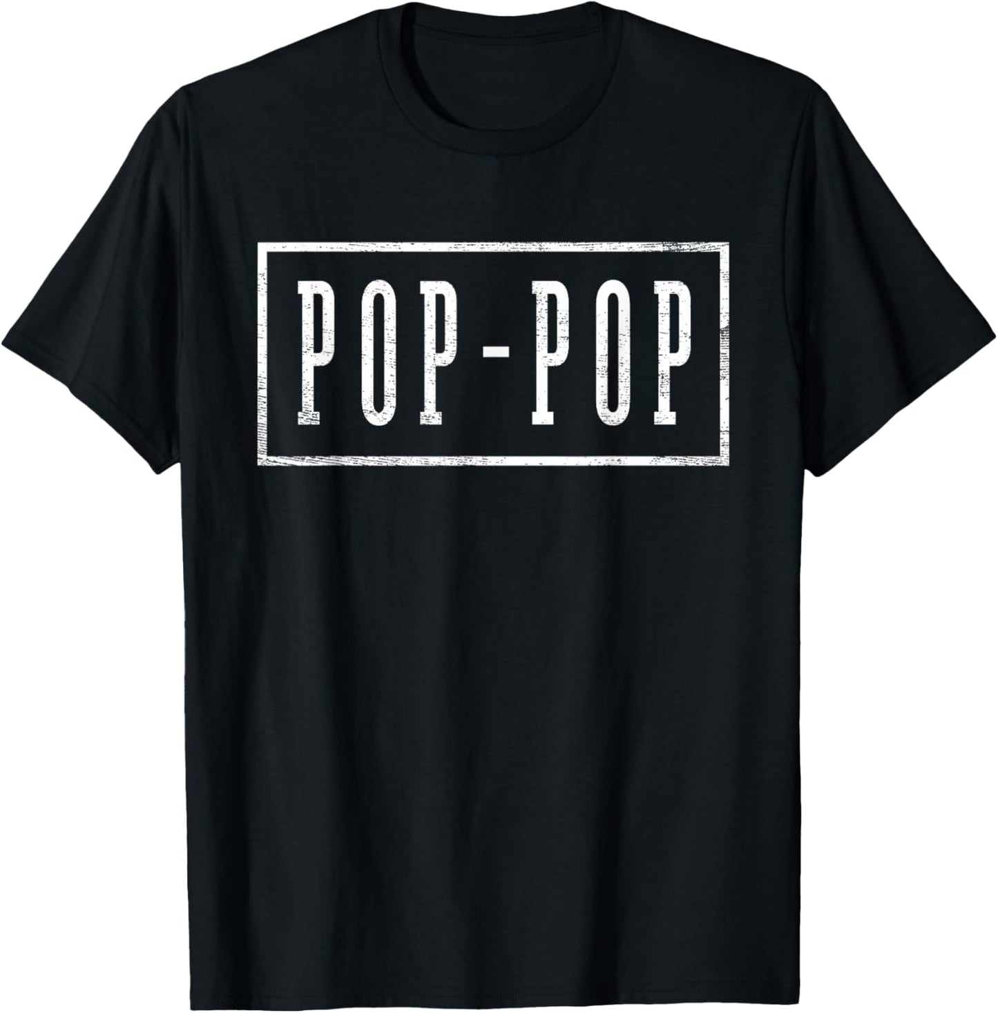 Pop-Pop - Sleek Framed Design Father's Day Pop-Pop T-Shirt