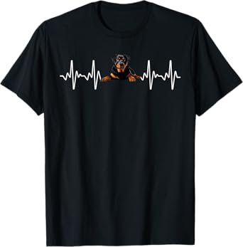 Cool Rottweiler Art For Men Women Kids Rottweiler Lover T-Shirt