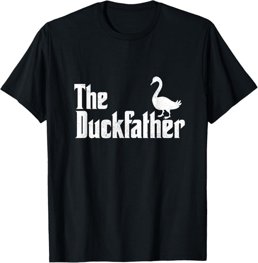 The Duck Father Duck Lover Quack Dad Fathers Day Goose Lover T-Shirt