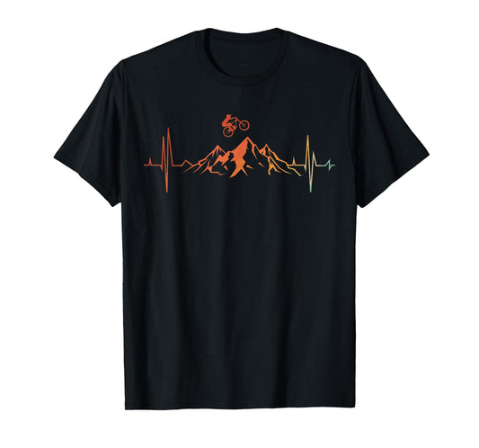 Mountain Bike Art For Men Women Downhill Mountain Biker MTB T-Shirt