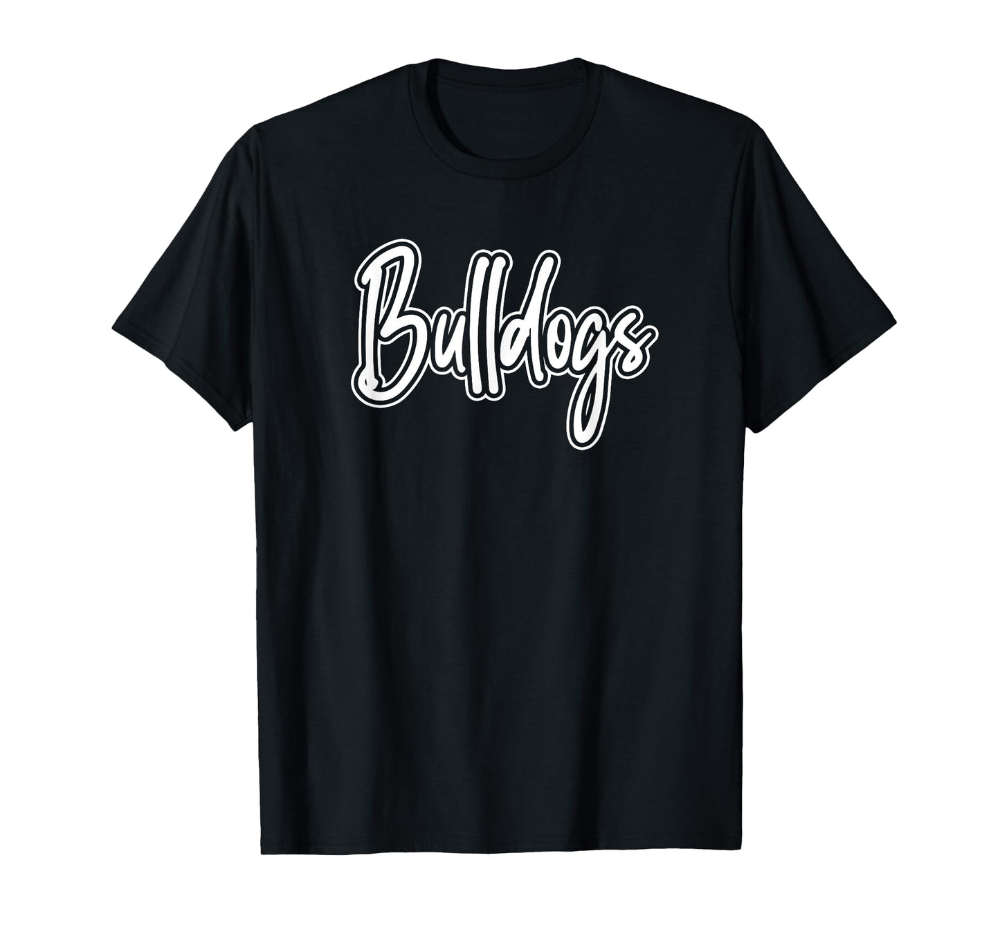 Vintage Bulldogs Team Pride School Spirit Back to School T-Shirt