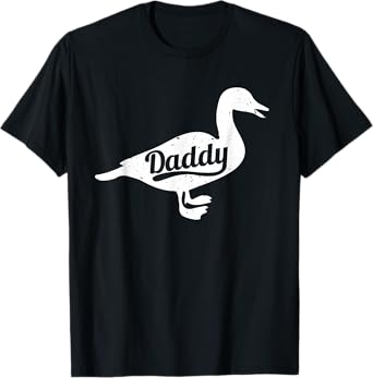 Duck Daddy Dad Farm Lover Father's Day Gift Men T-Shirt