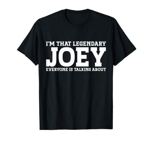 Joey Personal Name Women Girl Funny Joey T-Shirt