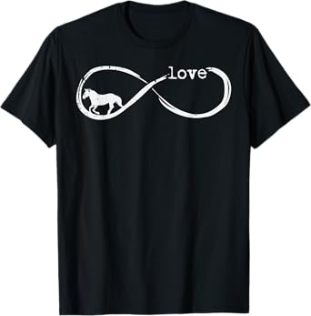 Horse Infinity Symbol Love Horseback Riding Men Women Kids T-Shirt