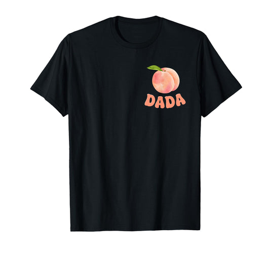 Dada Sweet One Peach 1st Birthday Family Party Mom and Dad T-Shirt
