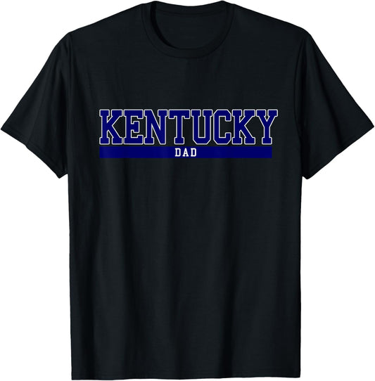 Mens Kentucky State Dad Sports T-Shirt