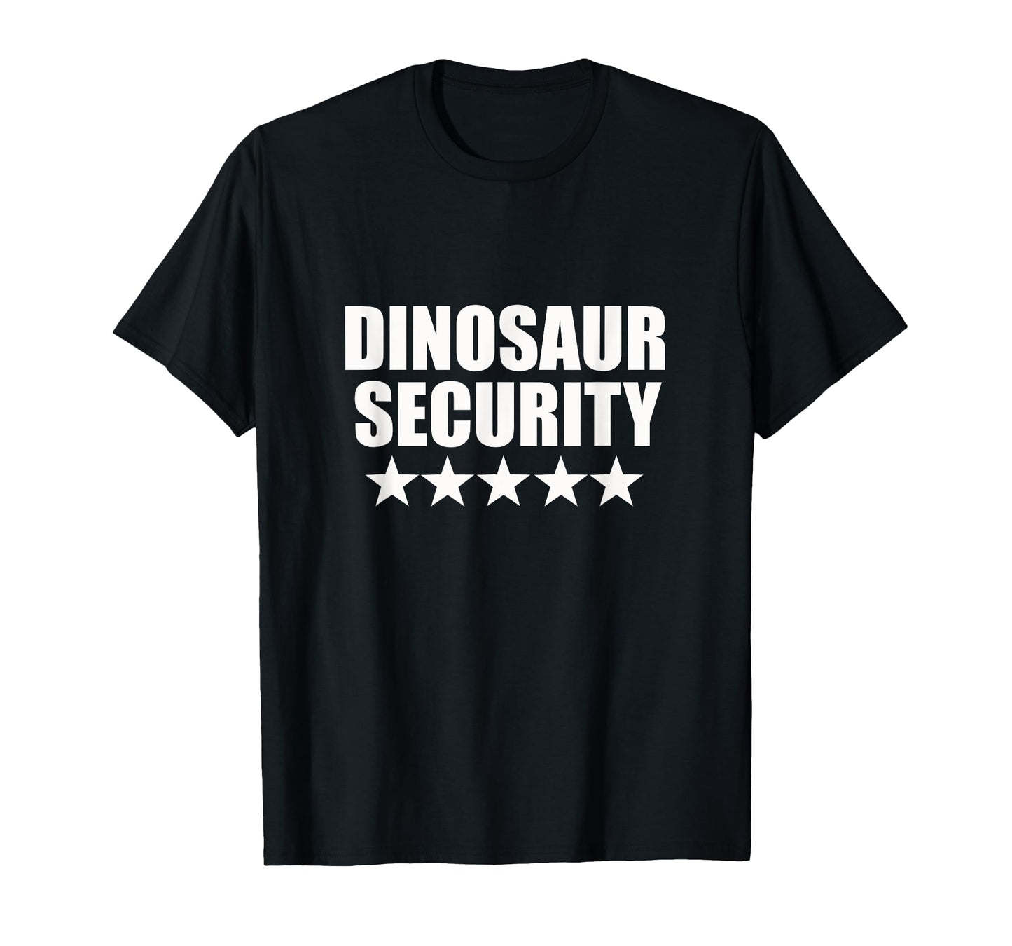Dinosaur Security Halloween Birthday Fancy Dress Costume T-Shirt