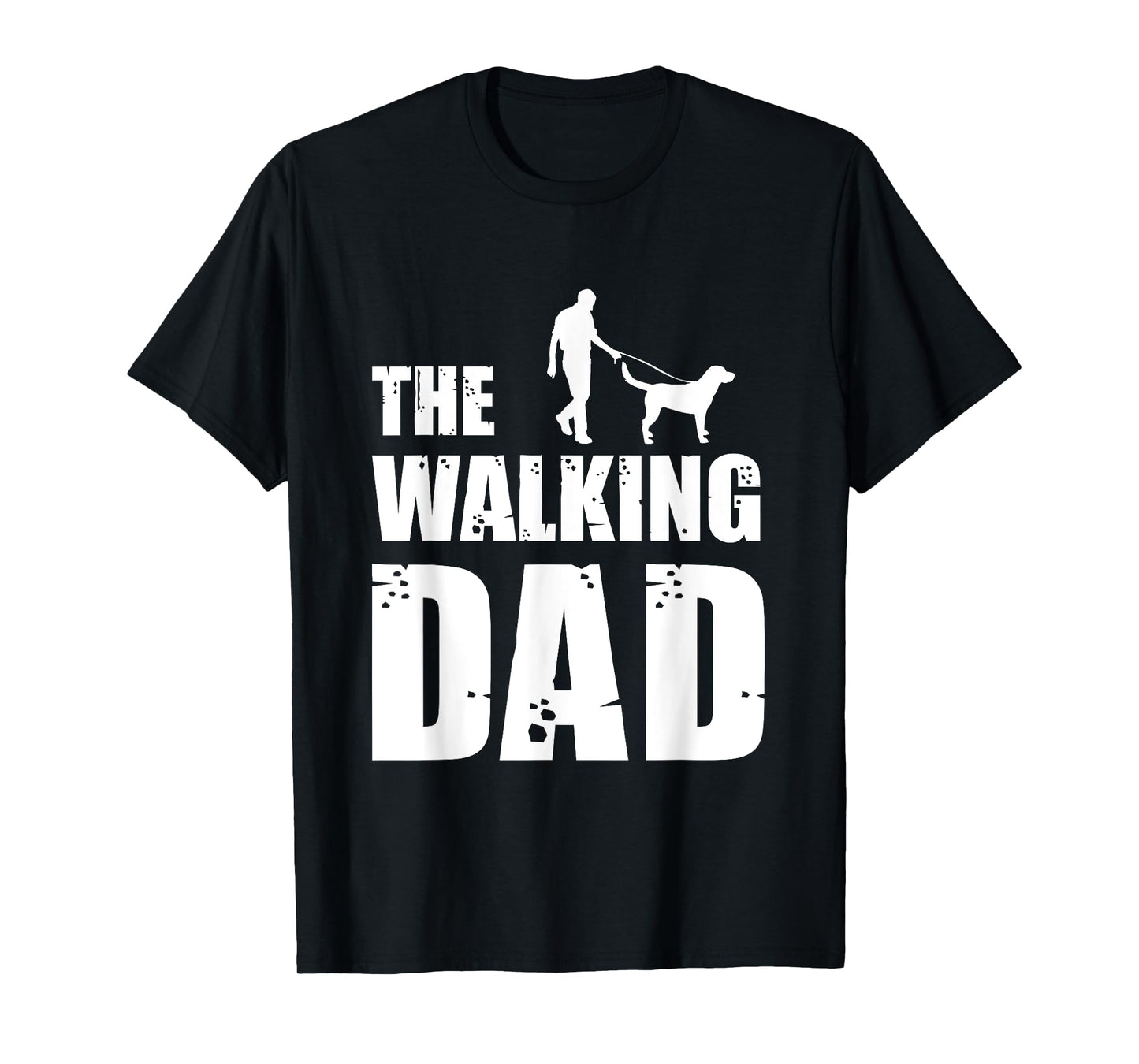 The Walking Dad Labrador Dog Lover Owner Dog Breed Pet Gift T-Shirt for Men Women