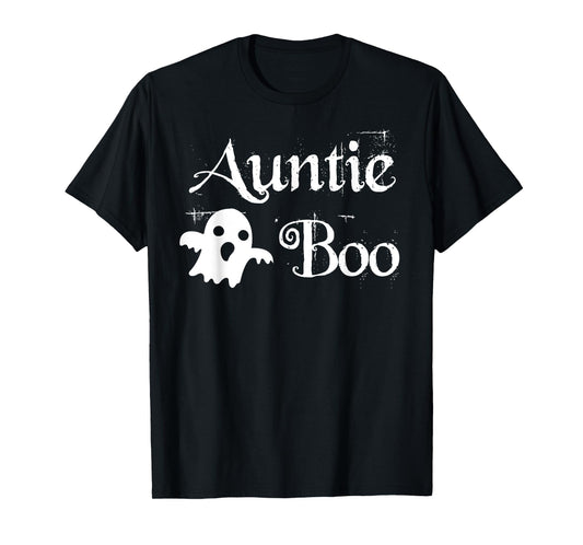 Auntie Boo Funny Halloween Matching Family T-Shirt