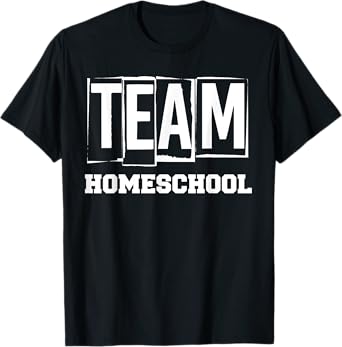 Team Homeschool Homeschooler Homeschooling Teacher Mom Kids T-Shirt