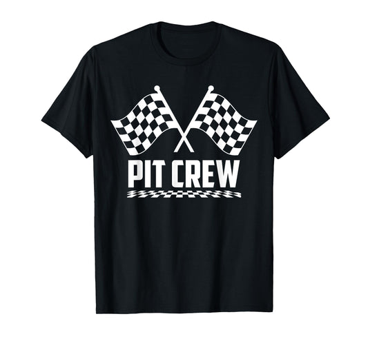 Pit Crew Costume For Race Car Parties T-Shirt
