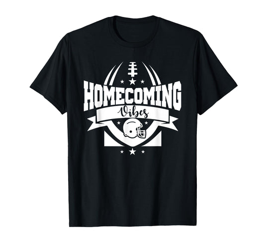 Hoco 2023 Homecoming Vibes Football Game Day School Reunion T-Shirt