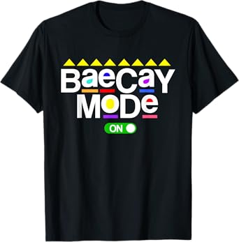 Baecay Mode Vacation Boyfriend Girlfriend 80's 90's T-Shirt