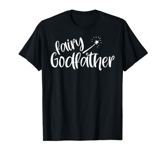 Funny godfather cool uncle fairy godfather best godparent T-Shirt