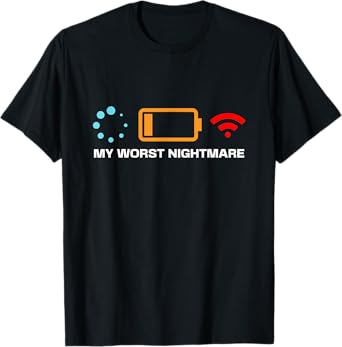 My Worst Nightmare Funny PC Gamers Gaming Nerds Men Boys T-Shirt