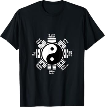 Ying Yang T-Shirt Chinese Yin Tai Chi Feng Shui Bagua Tee T-Shirt