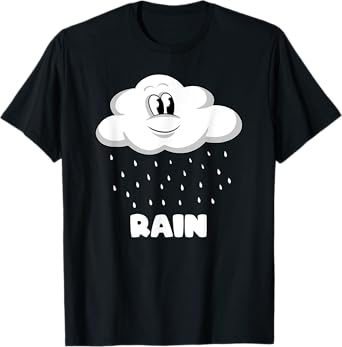 Rain & Umbrella Matching Couple Halloween Best Friends T-Shirt