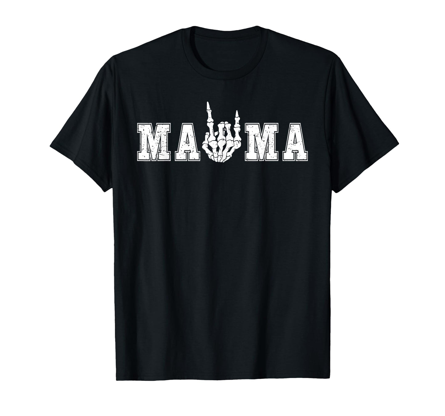 Mama Gothic Family Matching Skeleton Birthday Boy Girl T-Shirt