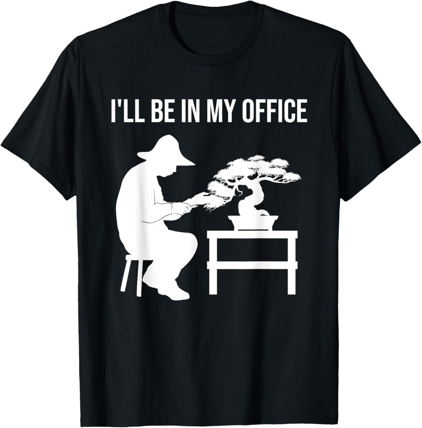Funny Bonsai Tree Design For Men Women Japanese Gardening T-Shirt
