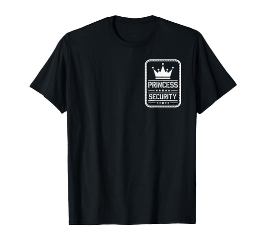 Vintage Princess Security Protection Castle Matching Family T-Shirt